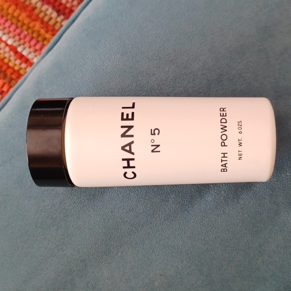 Chanel No. 5 Bath Powder vintage bottle - empty